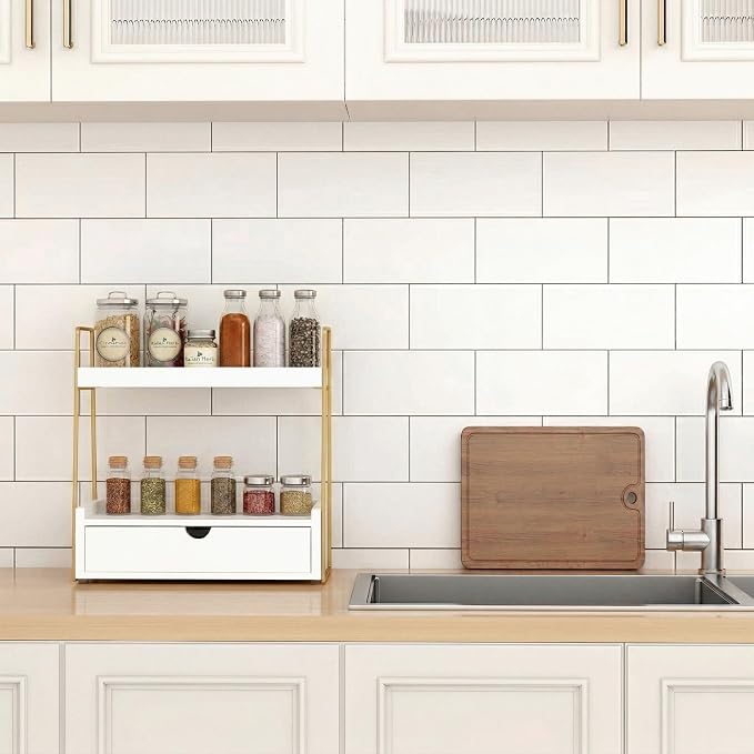 2-Tier Bathroom Organizer Countertop - Image 8