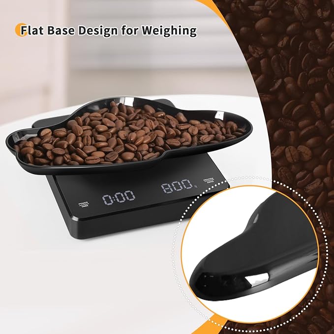 Coffee Bean Cupping Tray 6 Pack Cloud Shape Espresso Dosing Tray Scale Coffee - Image 3