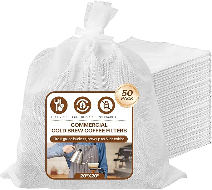 50Pcs Commercial Cold Brew Coffee Filters by Unknown