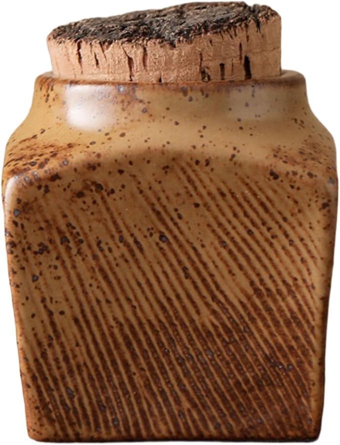 Ceramic Jar with Lid by Unknown