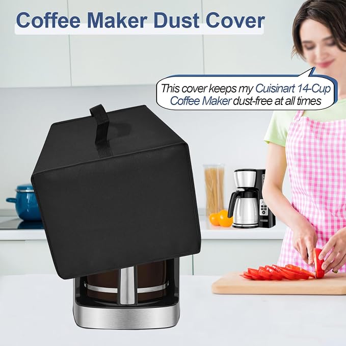 Coffee Machine Dust Cover for Cuisinart Coffee Maker 14-Cup - Image 2