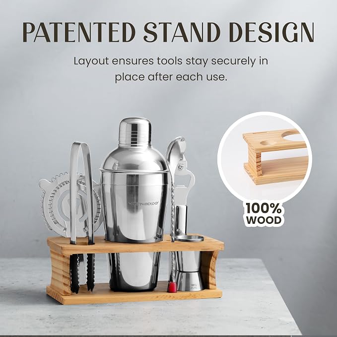 Modern Mixology Cocktail Shaker Set - Image 5