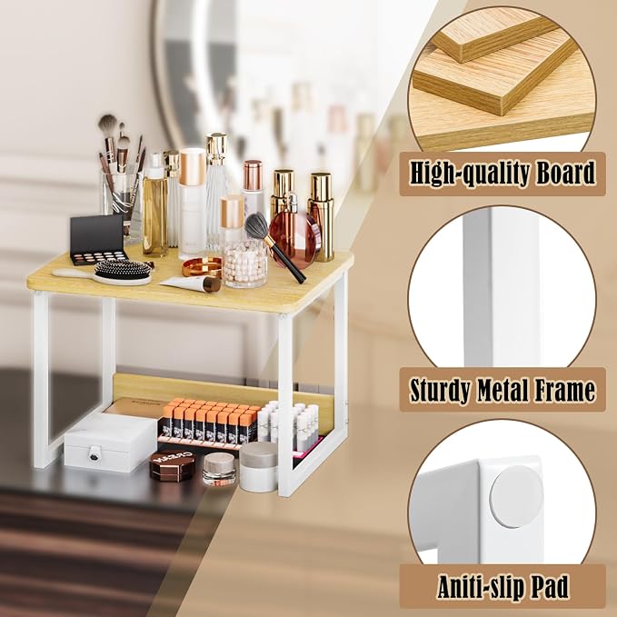 MARTY Kitchen Countertop Organizer Cabinet Shelf, 17x12.4 Large Spice Racks - Image 6