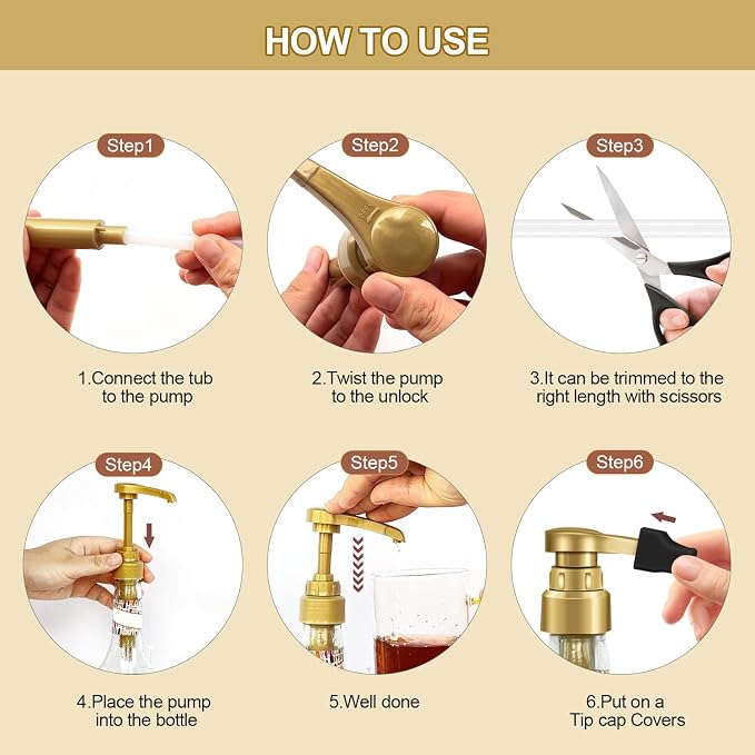 2 Golden Syrup Pump Heads, Exclusively Compatible - Image 7