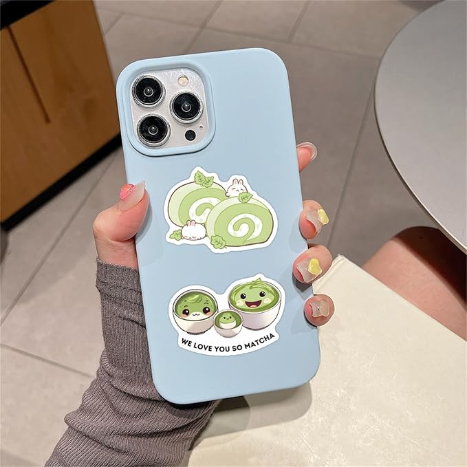 55PCS Matcha Stickers Funny Summer Decorations Stickers - Image 4