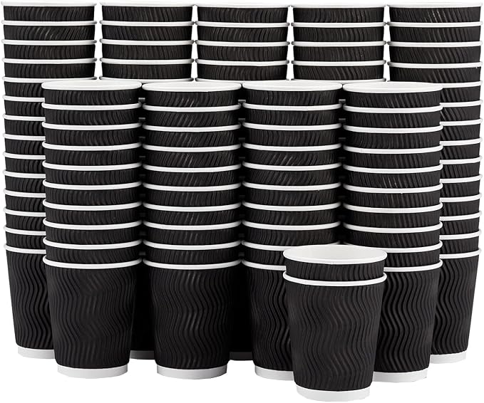 Lamosi 8 oz Disposable Coffee Cups by BuyNow