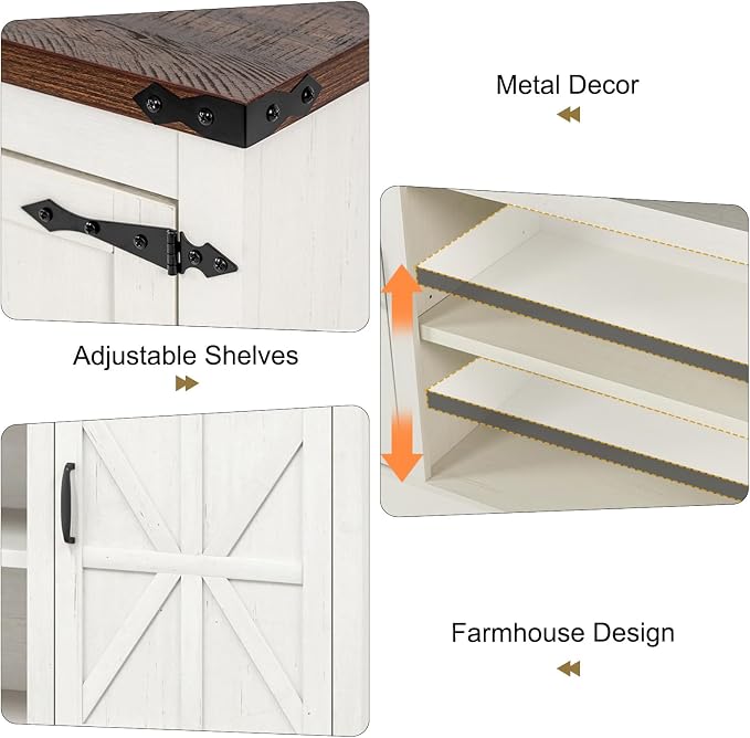 XVD 75" Farmhouse Coffee Bar - Image 6