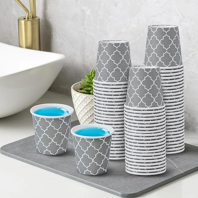 Lamosi 600 Pack 4 oz Paper Cups, Disposable Paper Coffee Cup, Small Espresso - Image 4