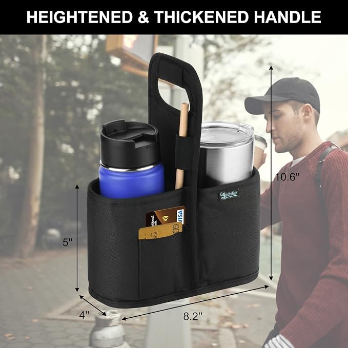 Beautyflier Drink Carrier with Handle - Image 2