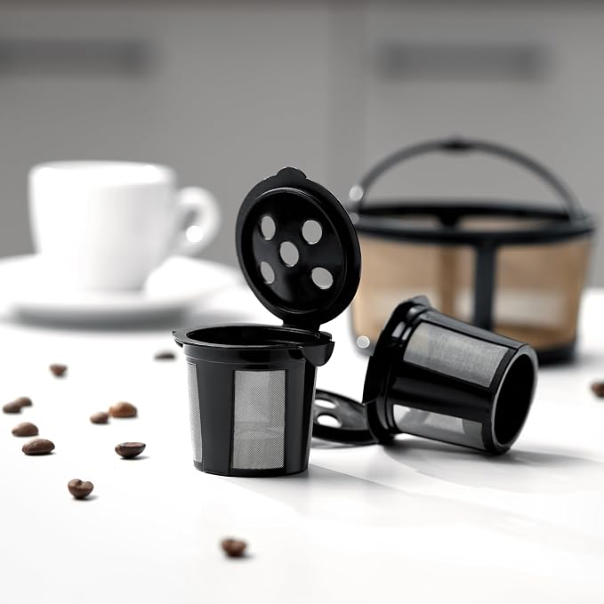 2 Reusable K Cups and Basket Coffee Filter - Image 9
