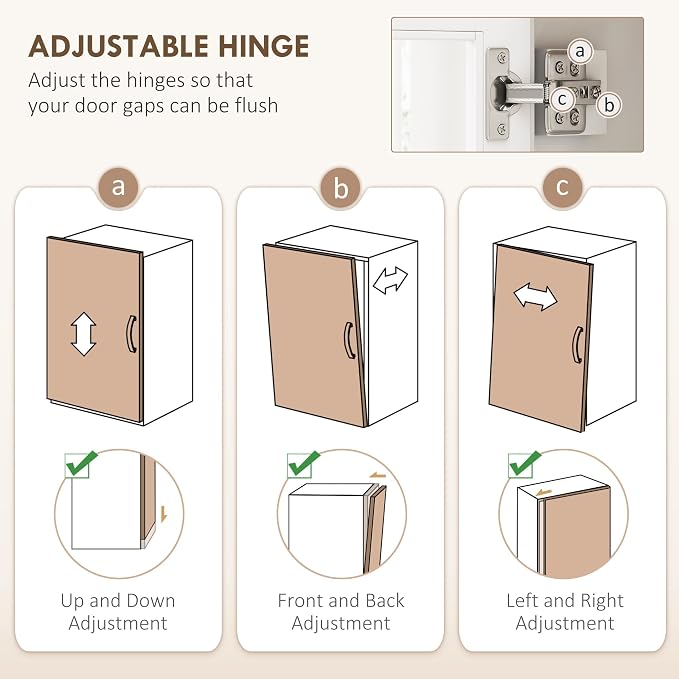HOMCOM Kitchen Pantry Storage Cabinet - Image 7