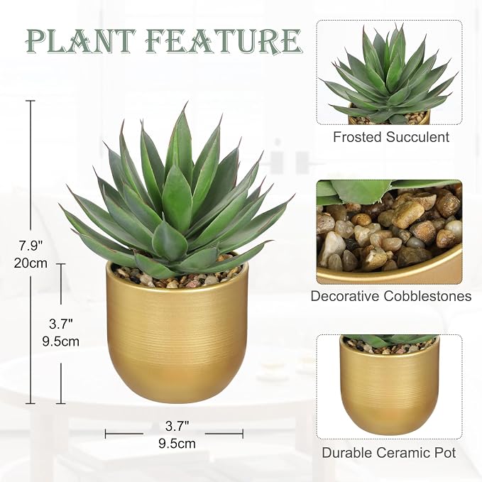 Briful Succulents Plants Artificial - Image 3