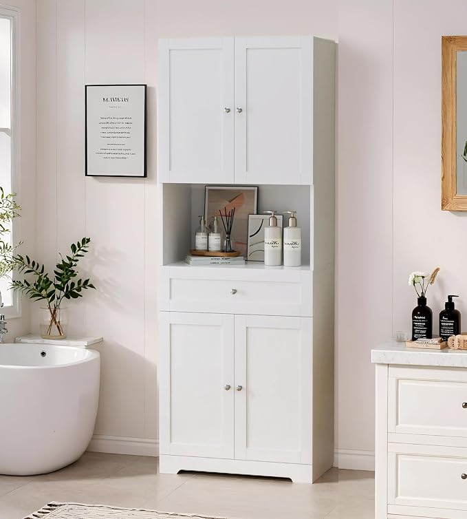 Tall Bathroom Storage Cabinets - Image 8