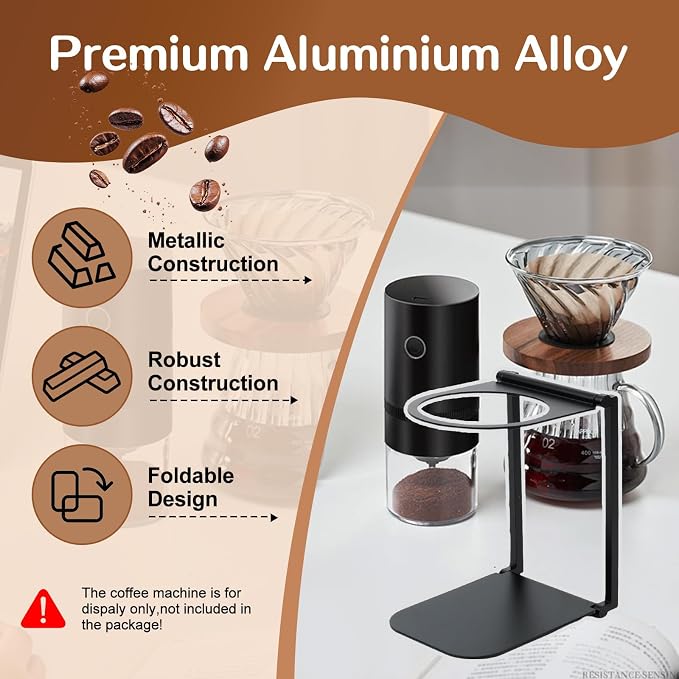 Stand Compatible with Outin Nano – Portable Foldable Coffee Maker Stand with - Image 3
