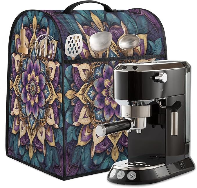 Mandala Kitchen Aid Mixer Cover Compatible Stand Mixer Dust Cover | Purple - Image 5