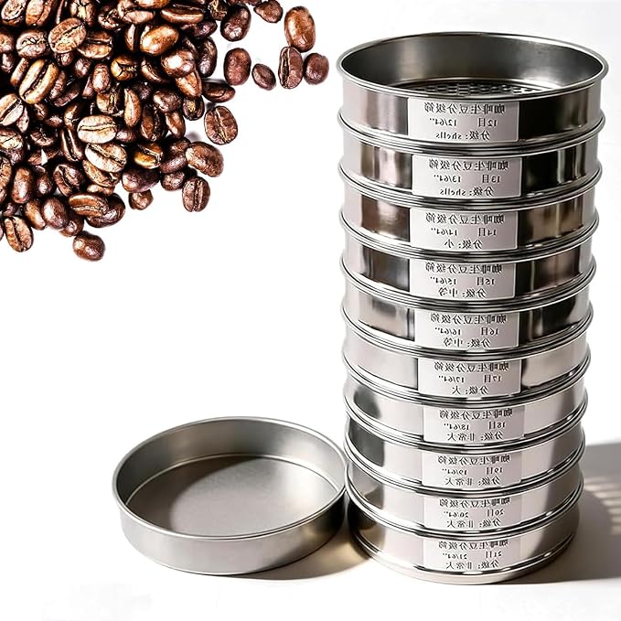 Coffee Green Bean Screen, Coffee Bean Grading Sieve by Unknown