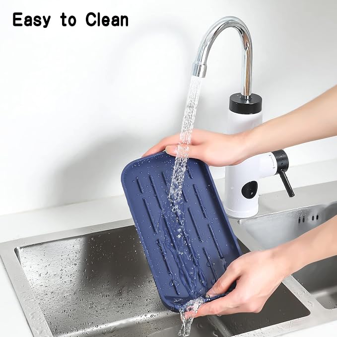 MicoYang Silicone Kitchen Sink Organizer Tray - Image 7