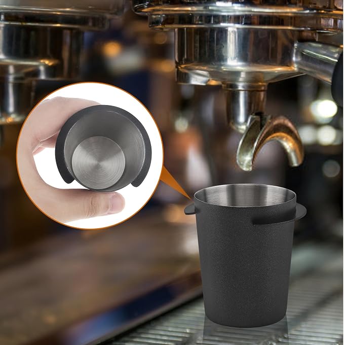 Coffee Dosing Cup 58mm, Stainless Steel Espresso coffee Dosing Cup, Coffee - Image 2