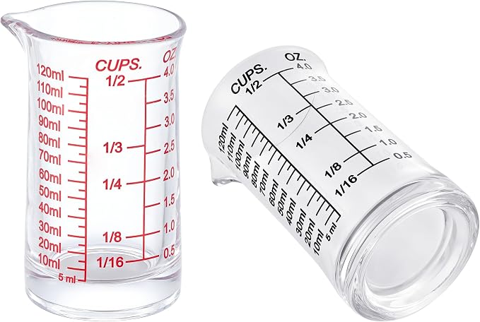 Ackers 4oz Glass Measuring Cup – Shot Glass by AckersBORO33
