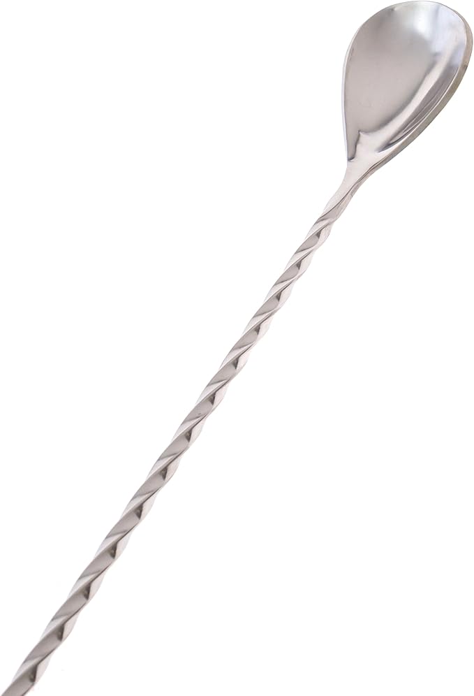 18" Cocktail Mixing Glass Bar Spoon - Image 5