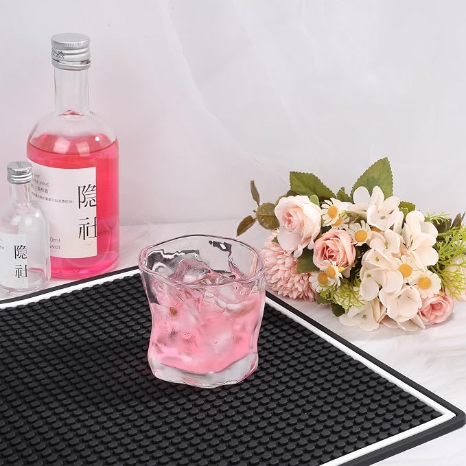 2PCS Bar Mat for Countertop Splash, PVC Bar Service Mat, Suitable for Spills - Image 4