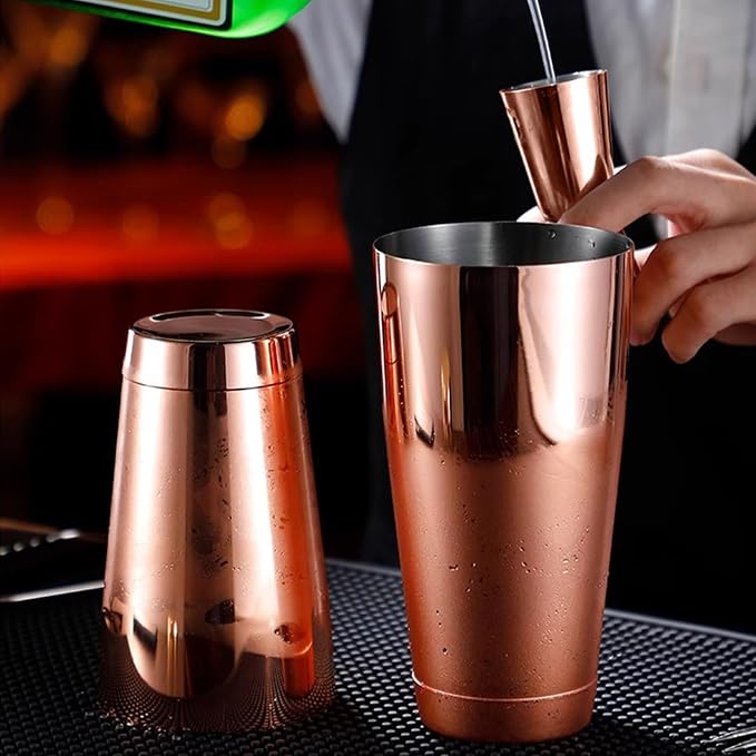 Mwellewm Boston Shaker Cocktail Set Bartender Kit - Image 3