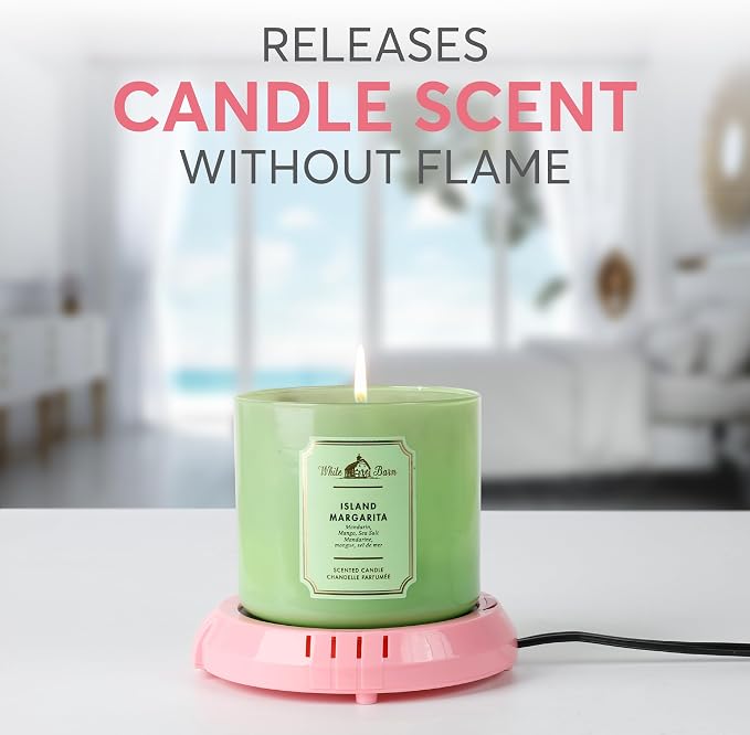 Large Candle Warmer Plate Safely Releases Scents Without a Flame - Image 7