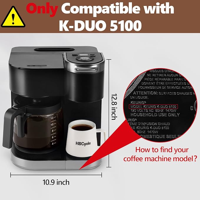 12 Cup Coffee Pot Replacement Only Compatible - Image 2