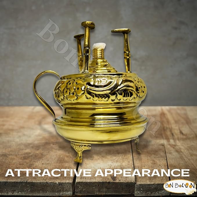 bonballoon Egyptian Greek Coffee Brass Engraved Copper Al Bramony Elbaramony - Image 6