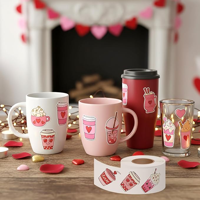 Haooryx Valentine's Day Latte Sticker - Image 5