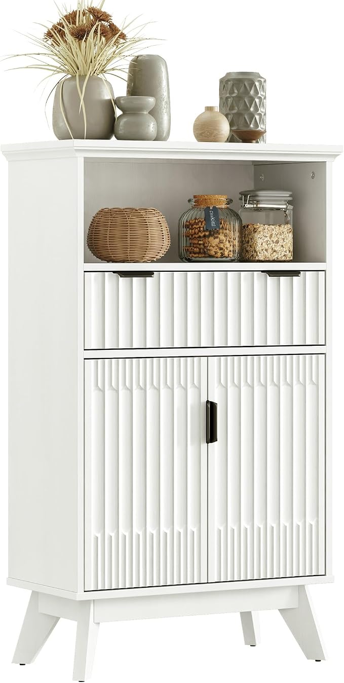 FLOWBACK Fluted Cabinet, Bathroom Storage - Image 3