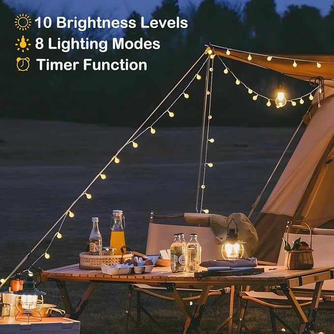 Minetom Globe String Lights - Image 6