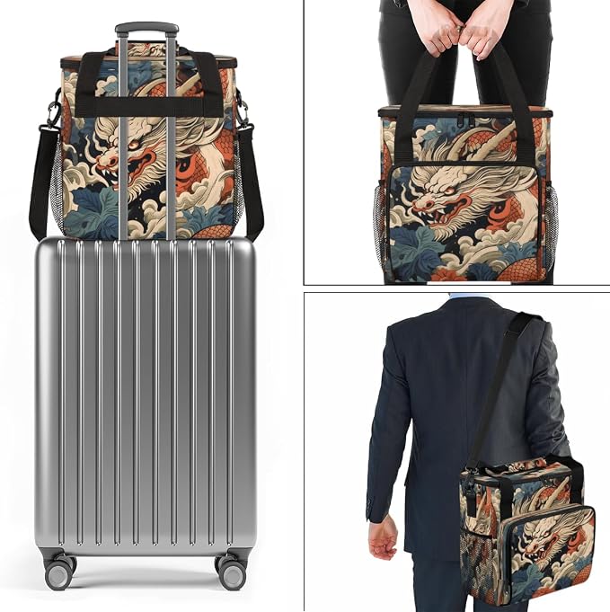 Dragon Japanese Style Coffee Machine Bag Compatible - Image 7