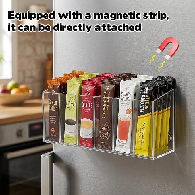 Water drink Packet Holder with Magnetic, Drink Packet Organizer, Water Flavor - Image 5