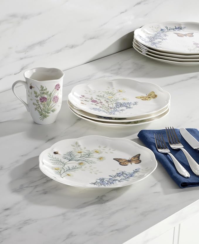Lenox 897793 Butterfly Meadow Herbs Accent Plates - Image 3
