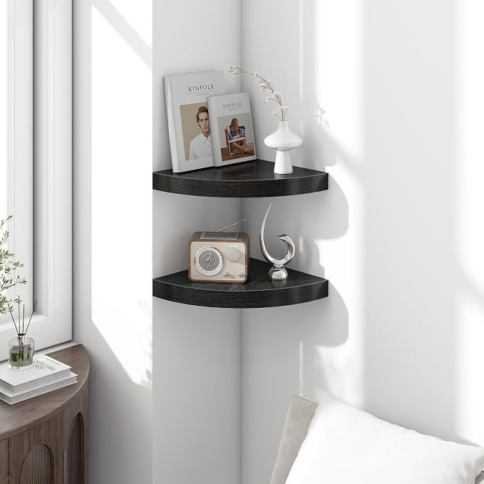 Fun Memories Floating Corner Shelves Set of 2 - Image 2