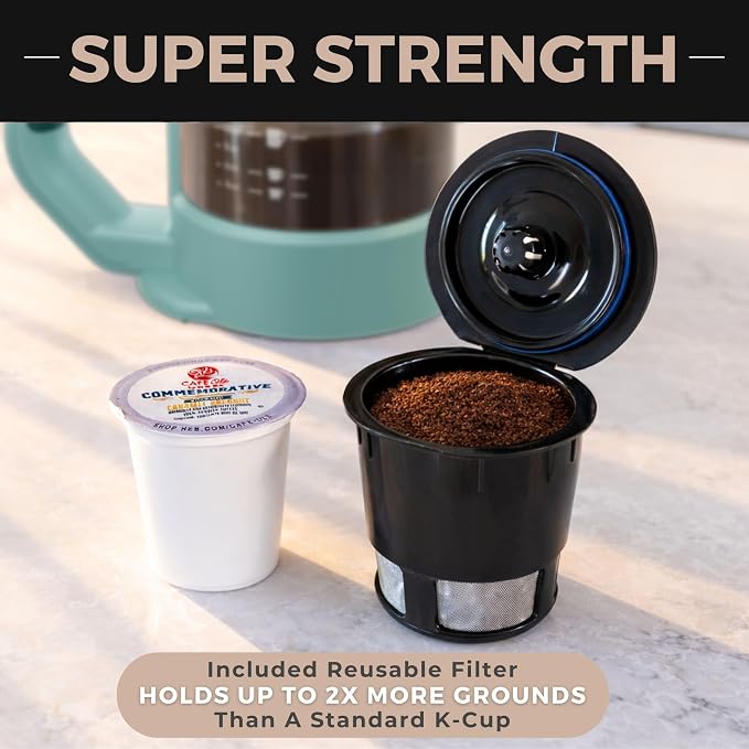 VINCI Micro Café Smallest Single-Serve Glass Coffee Brewer | Compatible - Image 9