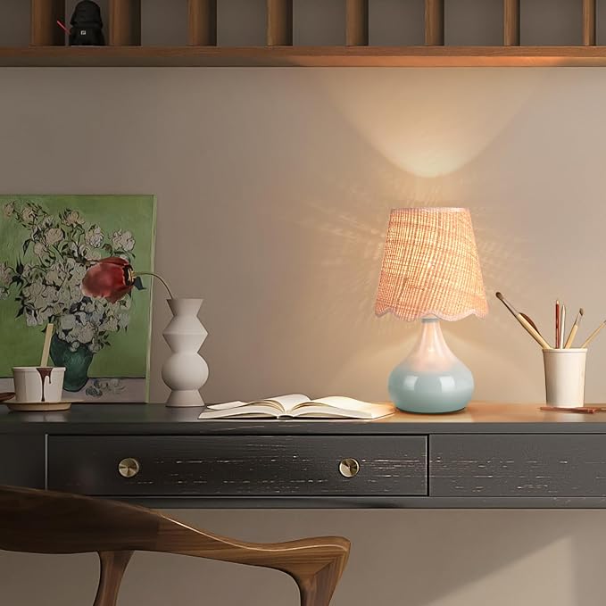 Blue Small Touch Control Table Lamp - Image 5