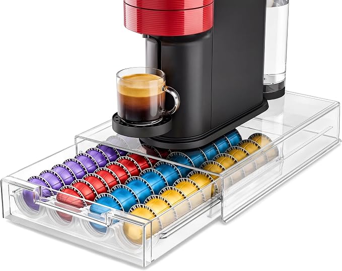 EVERIE Coffee Pod Holder Drawer Compatible by EVERIE