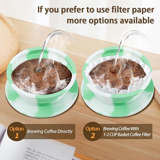 Paperless Travel Camping Pour Over Coffee Maker - Image 7