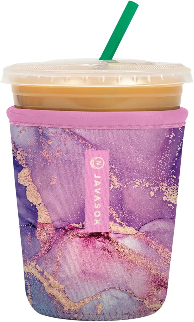 Sok It JavaSok Iced Coffee & Cold Soda Insulated Neoprene Cup Sleeve by SokIt