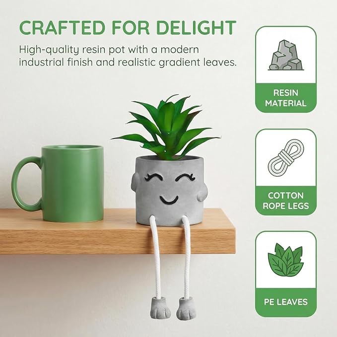 Fake Plant Artificial Succulent Plant - Image 9