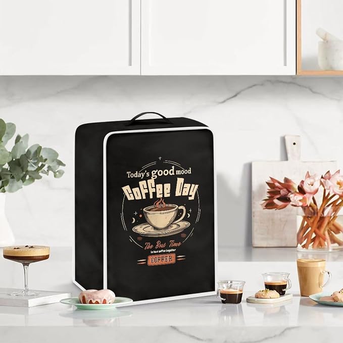 Coffee Maker Cover Dust Protection Kitchen Appliance Covers to Keep Clean - Image 3