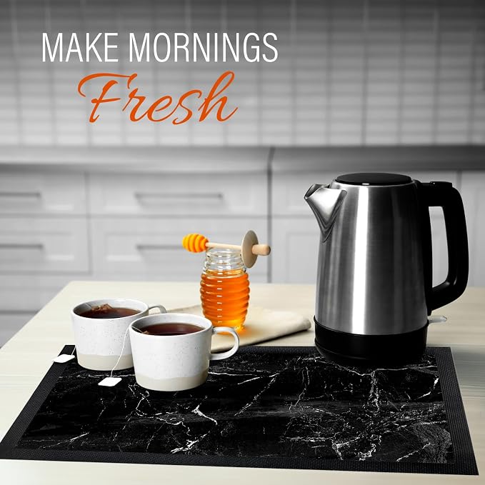 Coffee Bar Mat - Coffee Gifts - Coffee Lover - Coffee Bar Accessories - Barista - Image 4