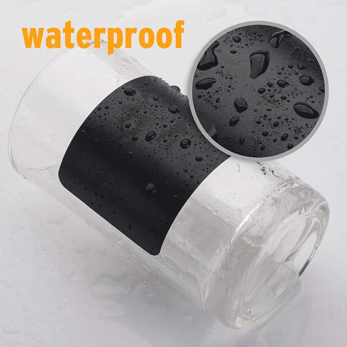 ONUPGO Chalkboard Labels-180pcs Waterproof Reusable Blackboard Stickers - Image 4