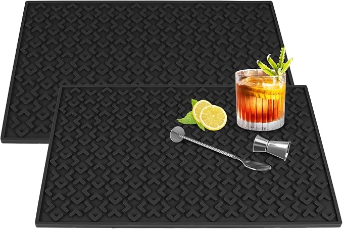 Coffee Bar Mat, Dish Drying Mat by Unknown