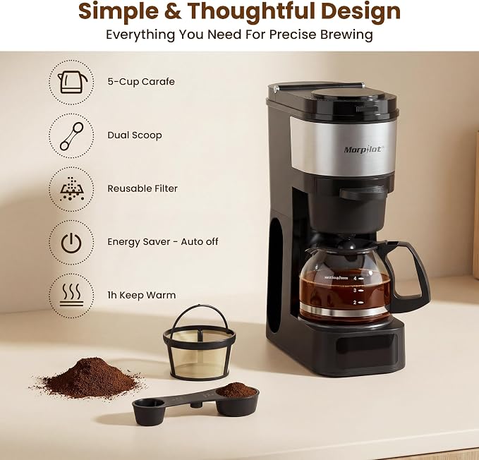 Morpilot 2-Way Coffee Maker, Compatible - Image 7