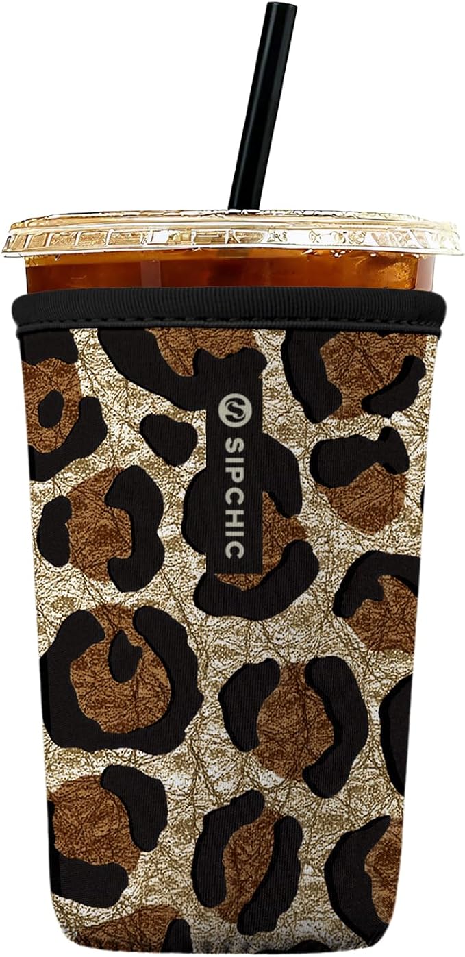 Iced Coffee Sleeve – Neoprene Reusable Cup Sleeves by Unknown