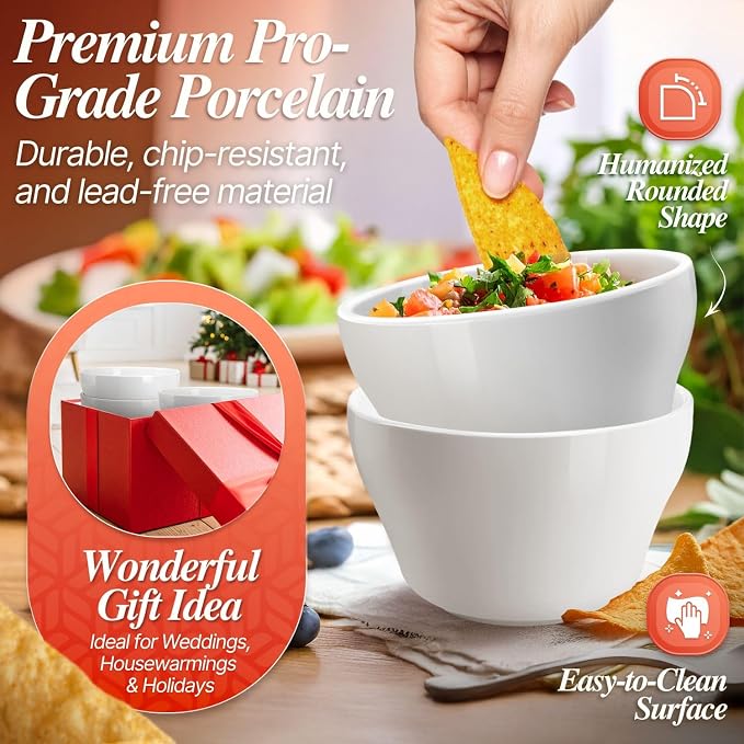 Flexzion Bouillon Cup and Soup Bowls 8 oz - Image 4