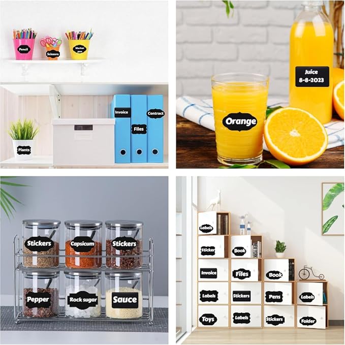 Chalkboard Label 240 Pcs Waterproof Reusable Labels - Image 6